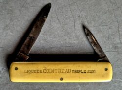 Ancien petit couteau Thiers Sauzede Verso