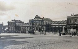 Carte postale. Gare de Reims